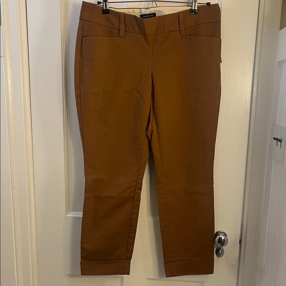 Lands' End Chestnut Pants (Petite)